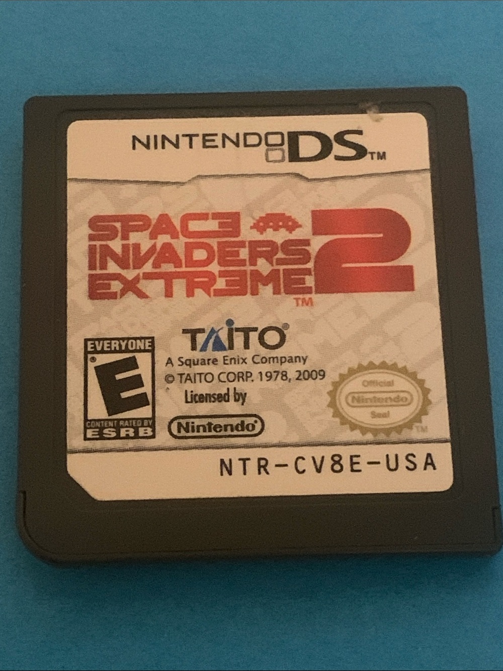 Nintendo DS Space Invaders Extreme 2 Cartridge - Black/White/Red